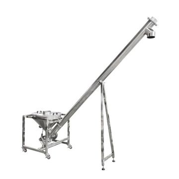 Factory Price Detergent Powder Elevator Conveyors Feeder Salt Sugar Detergent Auger Screw Conveyor Machine