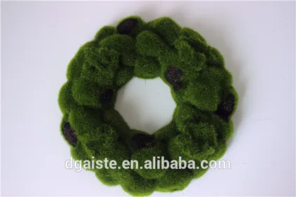 moss craft artificial moss loop moss garland art work