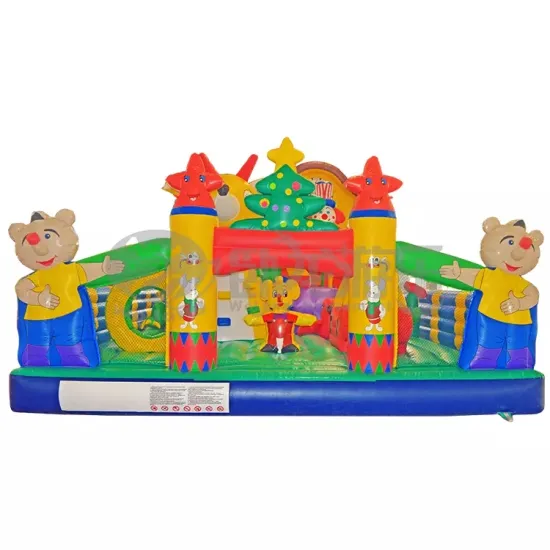 Fashional Design children inflatable bouncer with slide