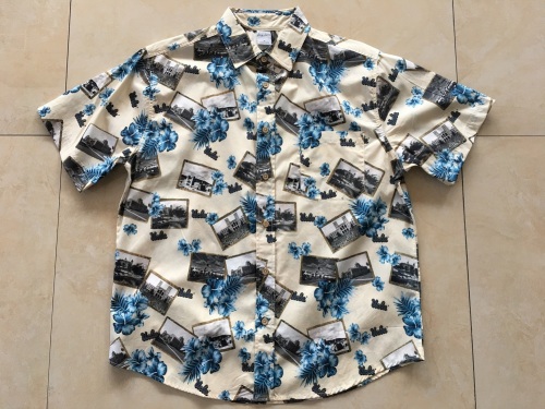 100% Cotton Printing Hawaii Shirt