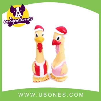 Funny pet toys bone vinyl dog toys