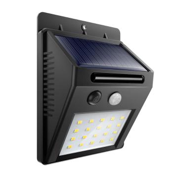 Solar Panel Outdoor Waterproof LED Solar Motion Sensor Wall Light PIR Outdoor Garden Solar Energy Lamp