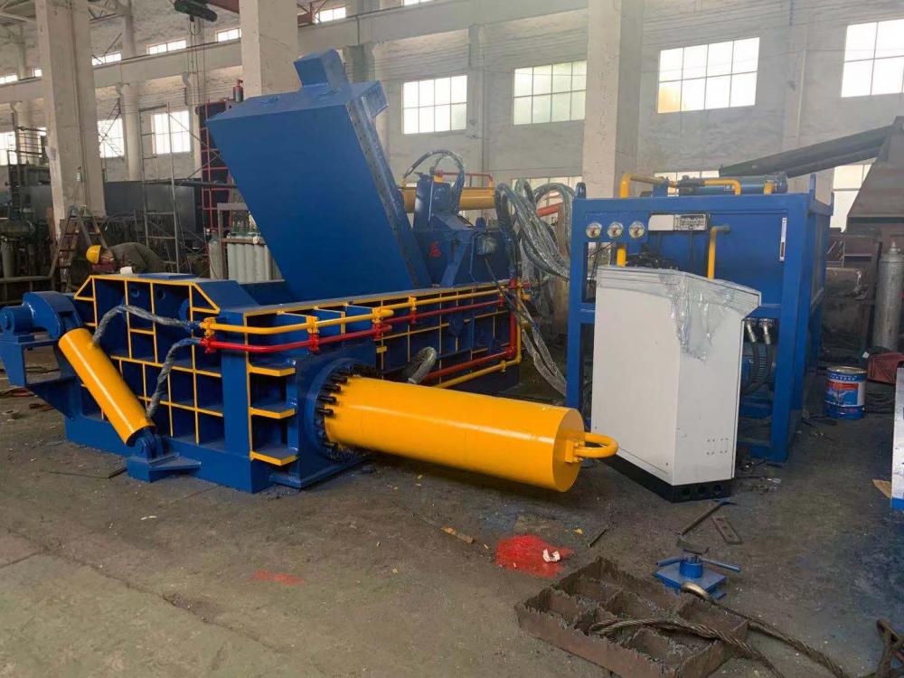 Hydraulic Scrap Metal Iron Recycling Baler Machine