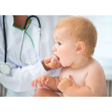 Cepillo de dientes de dedo para bebés de grado súper blando