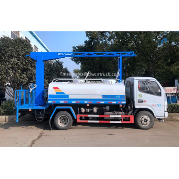 Tout nouveau camion de suppression de poussière ferroviaire Dongfeng 5T