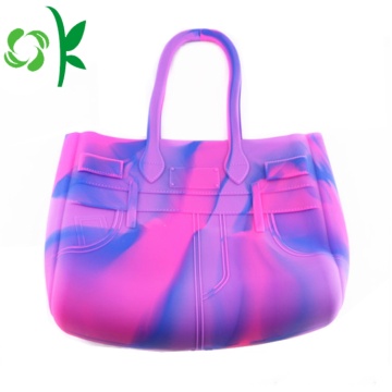 Borsa da spiaggia shopping in silicone