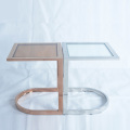 Living room side table Stainless steel furniture