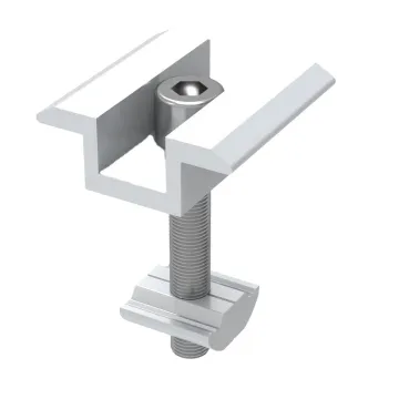 Aluminum Solar Clamp - Mid Clamp