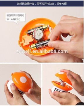 2015 popular hot sell funny different shape mini cute vacuum table cleaner with battery