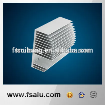 aluminum extrusion water cooling ram heatsink