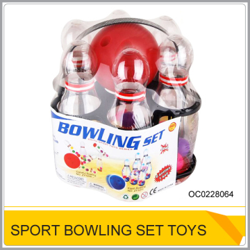 Sport bowling set plastic bowling pin OC0228064