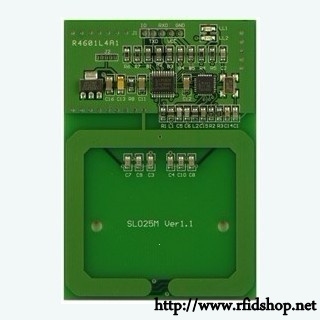 HF RFID Module, Developed Based on NXP's Transponder IC, Mea