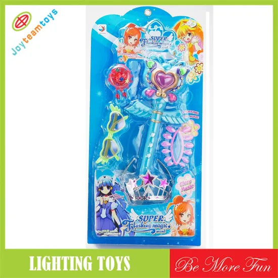 5 lamp 12 song beautiful fairy crown magic wand
