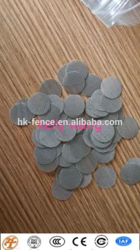 Haotian round filter mesh screen packs factory