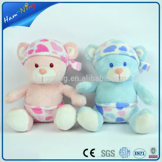 17cm plush bear with pants funny creative baby cuddlies toys