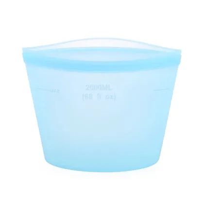 Silicone Food Storage Bags Reusable Food Pouches