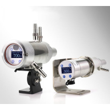 Dispositivo sensor de medida de temperatura infrarroja para fundición de acero