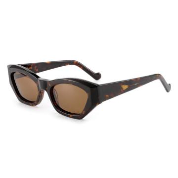 Stylish Bold Geometric Chunky Acetate Sunglasses ME2068