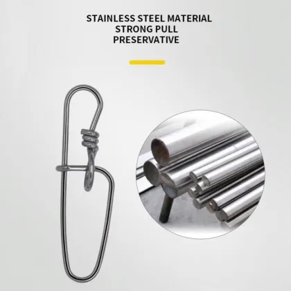 Super Insurance Fishing Stainless Steel Swivels for Sea Fishing