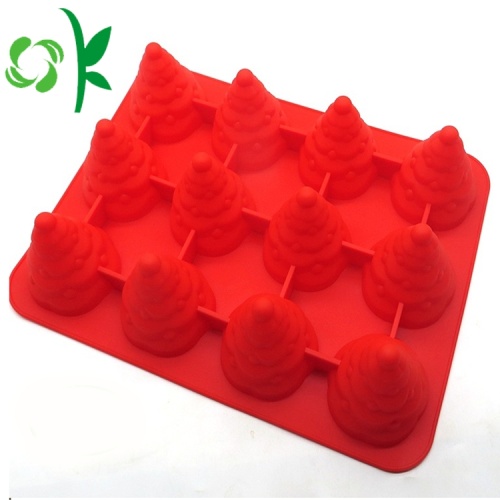 Giáng sinh Silicone Bakery Cookware Khuôn bánh nướng