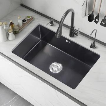 Modern Single Bowl 304 Stainless Steel Undermount Kitchen Sink