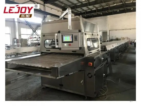 PLC Control Wafer Coating With Chocolate Machine