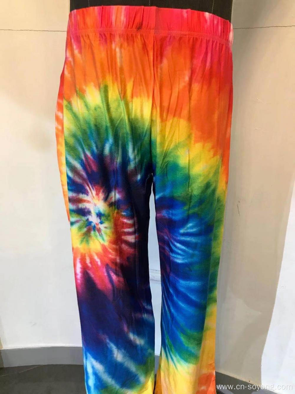 Men's Printed Polyester Lounge Pants