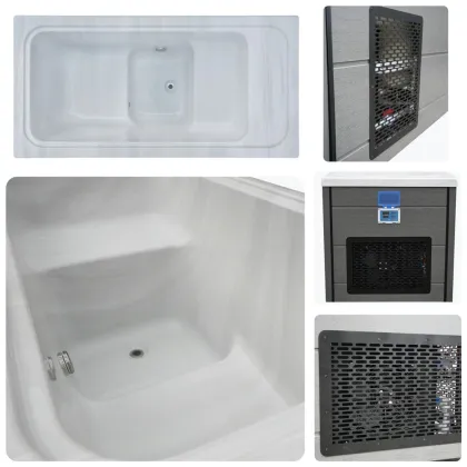 Custom ice bath cold plunge tubs