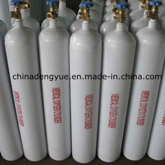 Water Capacity Liter Steel Oxygen Cylinder Tanks