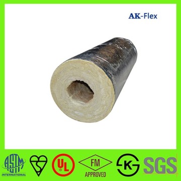 Fireproof High Usage Temperature Insulation Rock Wool for Steam Pipe