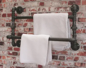Large Industrial Steampunk 3/4" Pipe Bathroom Water Pipes
