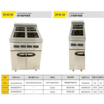 Commercial 4 Head Electric Induction Cooker