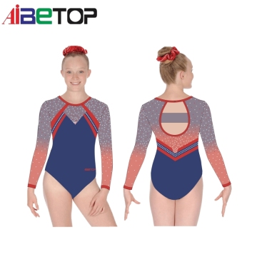 Gymnastic Leotard Long Sleeve