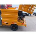 Three-wheeled road sanitation high-pressure cleaning truck