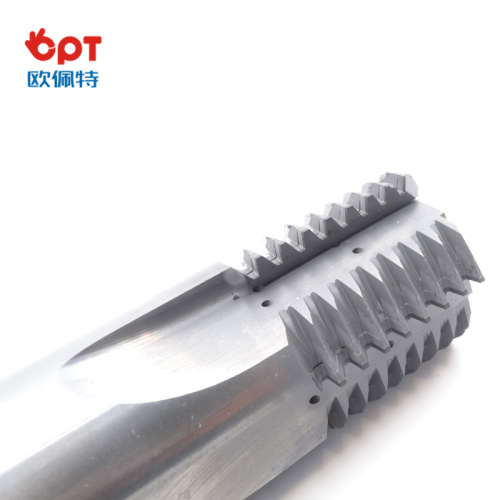 PCD thread milling cutter ring for hardened steel