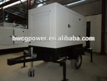 Trailer Diesel Generator Powered by CUMMINS ENGINE