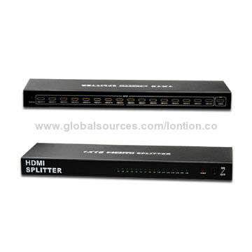 New 1*16 HDMI Splitter, Supports 1080p
