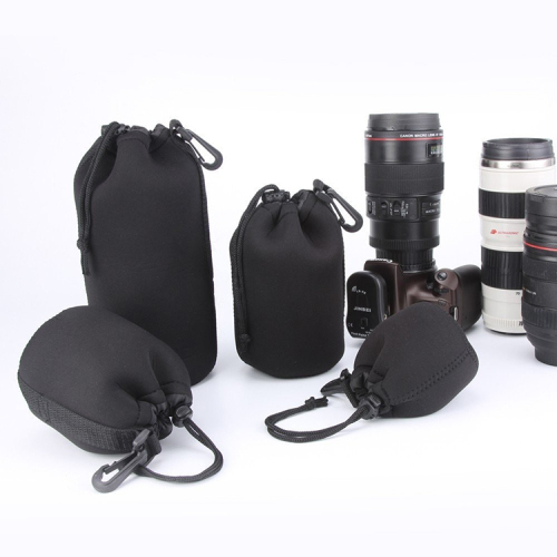 Borsa morbida in neoprene impermeabile per fotocamera DSLR Lens Pouch