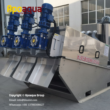 Municipal Sewage Sludge Multi Plate Screw Press for Sale