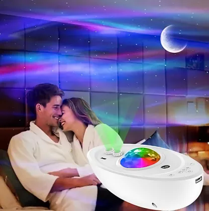 2024 DIY Galaxy Star Projector: Aurora Night Light for Bedroom