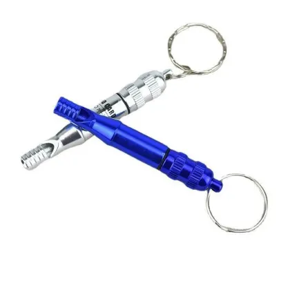 Emergency Whistle Flashlight Keychain for Self Defense