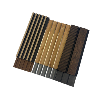 YIKE PS Wall Panel - Waterproof 3D Interior Decorative WPC Slat Panels