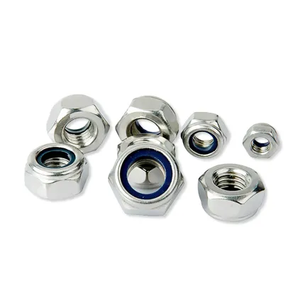 Lock nut stainless steel bolts and nuts
