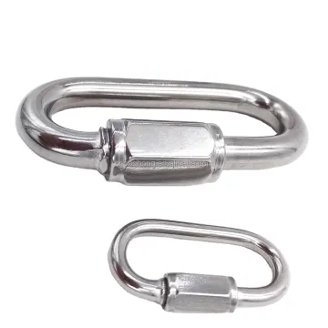 4mm Stainless Steel Polished Quick Link Rigging Hardware