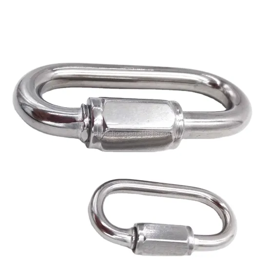 4mm Stainless Steel Polished Quick Link Rigging Hardware