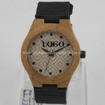 High-end Bamboo Wooden Watch, Handcrafted from Sustainable Bamboo and Wood