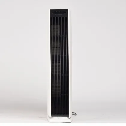 Vertical ESP + UVC light Air disinfection purifier