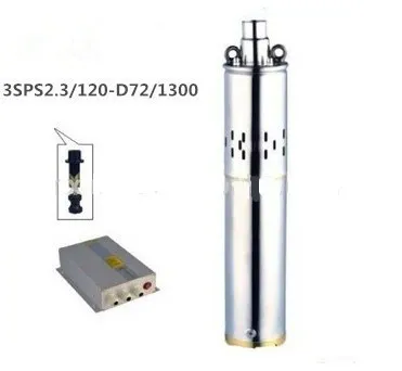 180M Submerible Stainless Steel Borehole Solar Water Pump