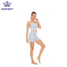 Wholesale bule yoga set