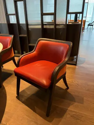 FF&E custom solid wood dining chair